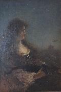 Alfred Stevens Allegory of the night oil painting on canvas